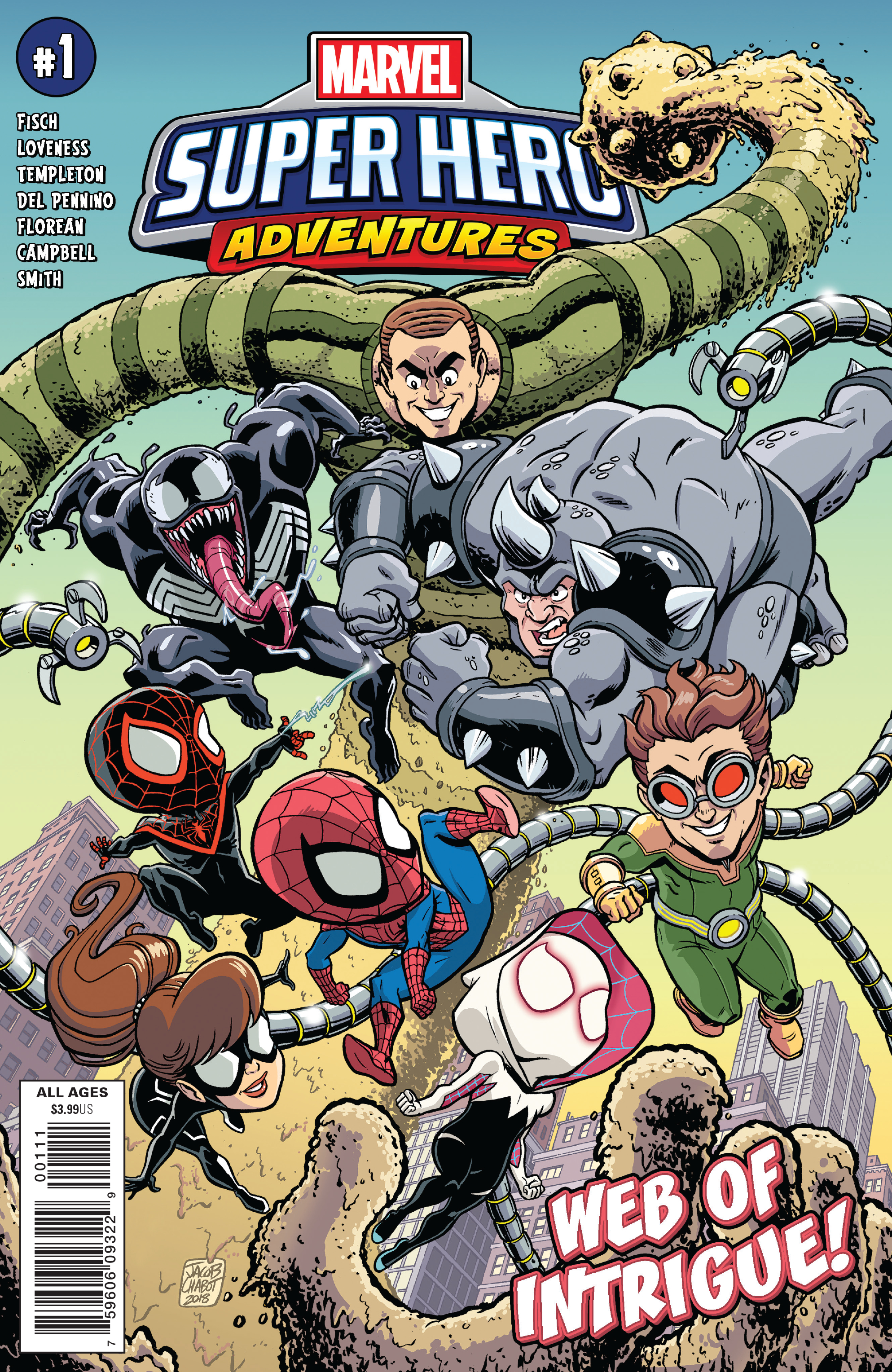 MSH ADVENTURES SPIDER-MAN WEB OF INTRIGUE #1