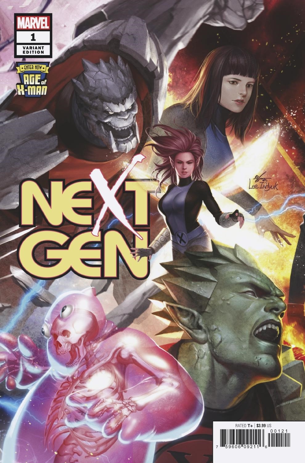 AGE OF X-MAN NEXTGEN #1 (OF 5) INHYUK LEE CONNECTING VAR