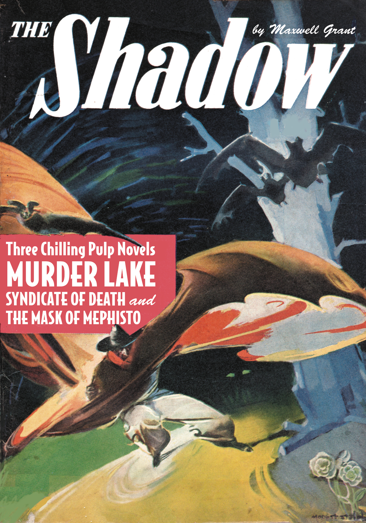 SHADOW DOUBLE NOVEL VOL 140 MURDER LAKE SYNDICATE OF DEATH (