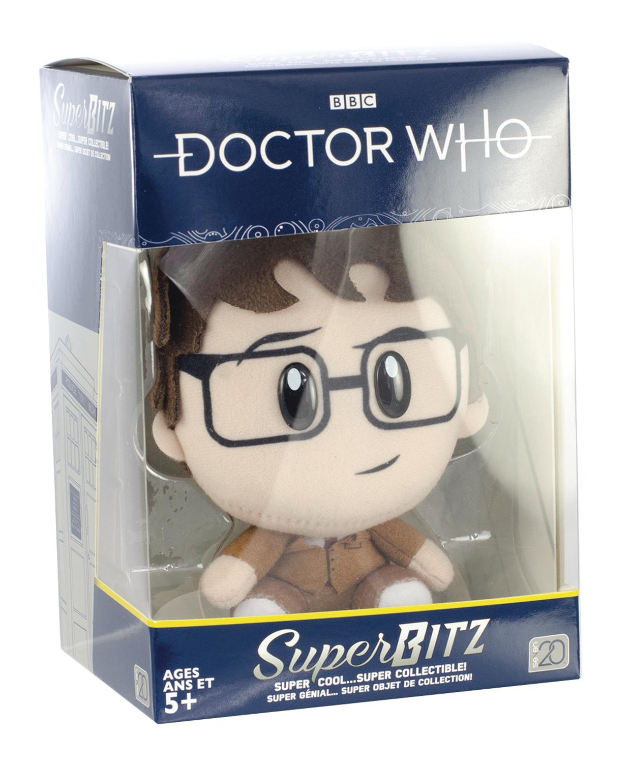 BBC Doctor Who 10th 10 th Doctor Superbitz Mini Collectible Plush 