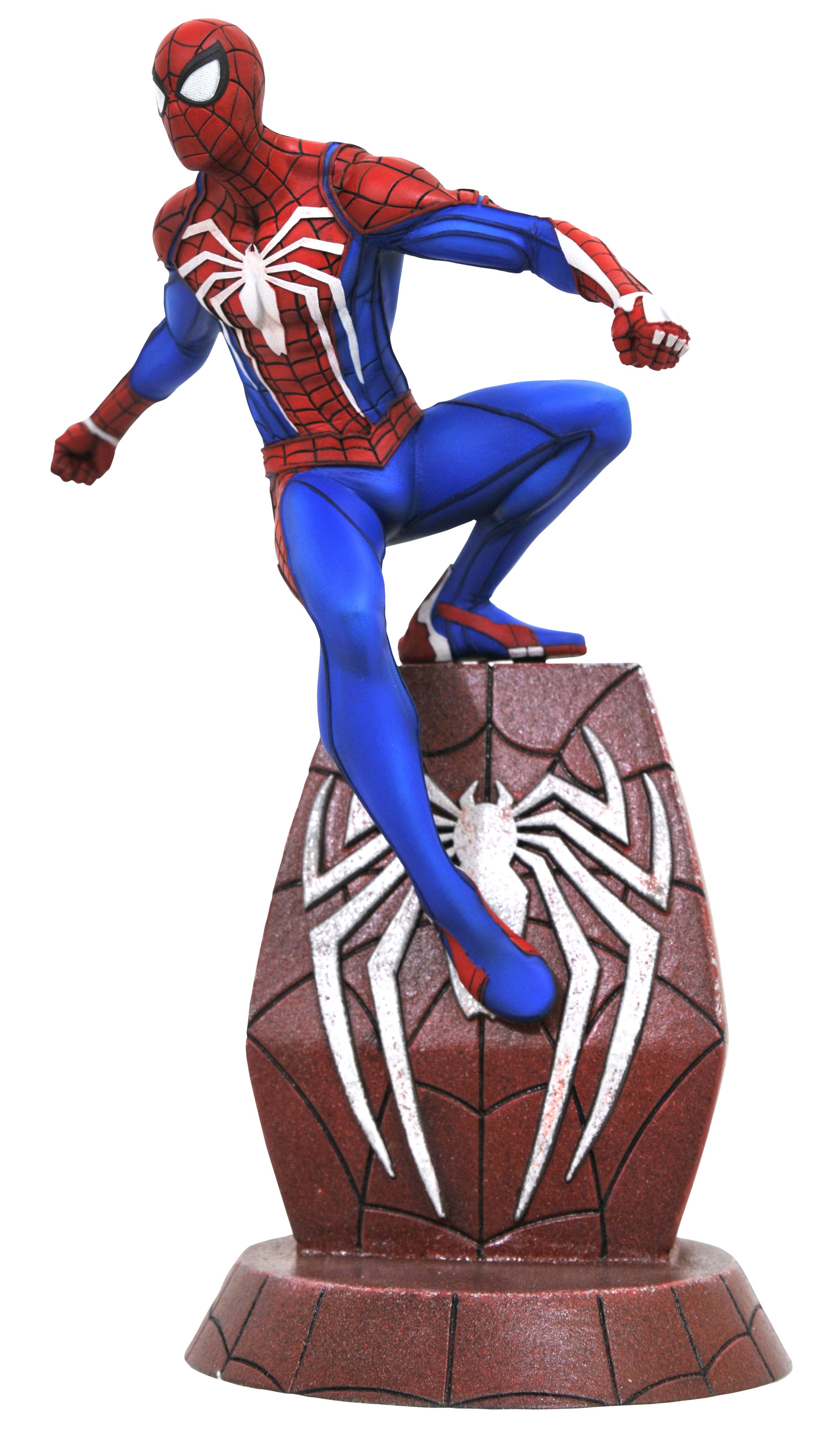 MARVEL GALLERY PS4 SPIDER-MAN PVC FIGURE (Net) (O/A)