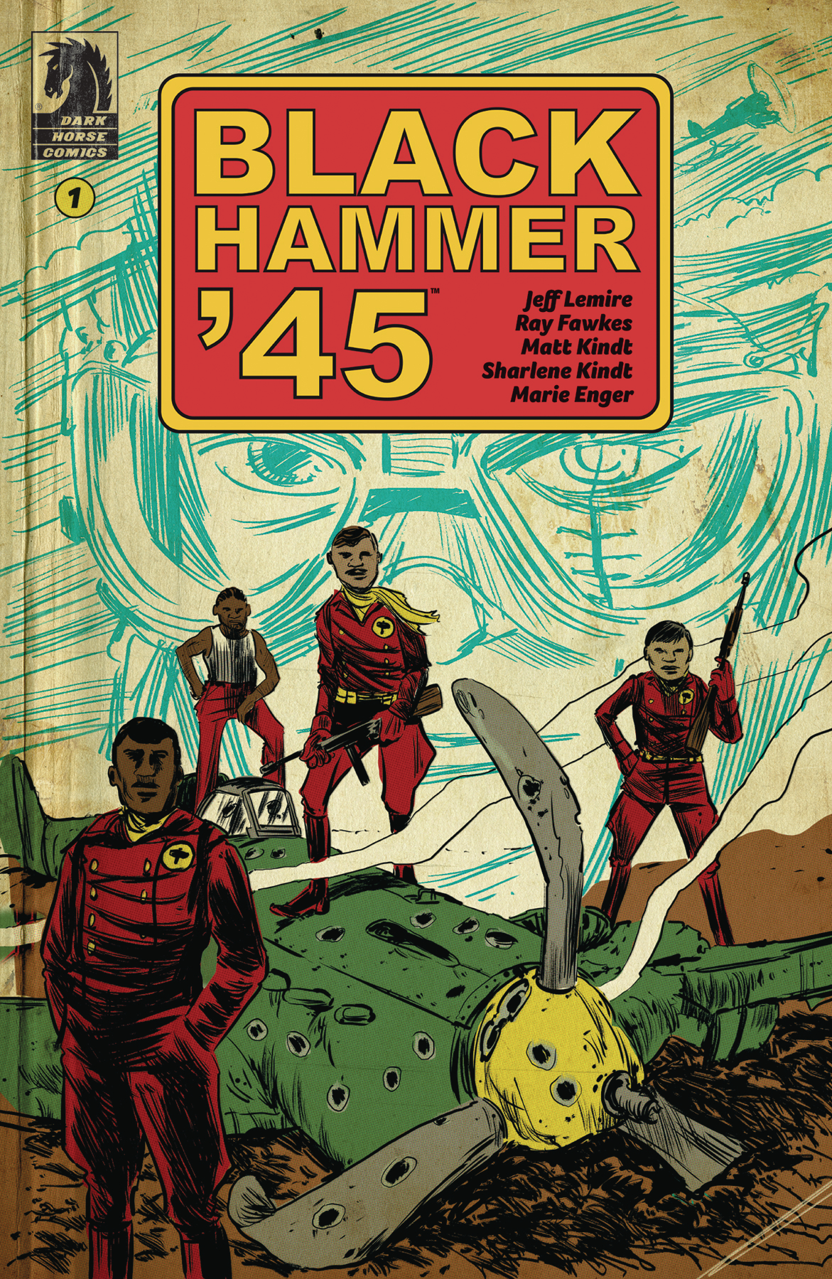 BLACK HAMMER 45 FROM WORLD OF BLACK HAMMER #1 CVR A KINDT