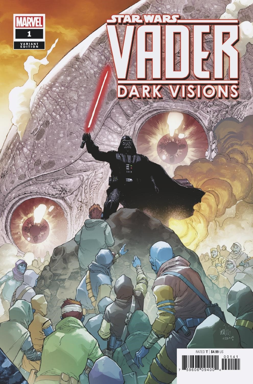 1-5! 2019 Complete 5 issue Set Star Wars Vader Dark Visions #1-5 