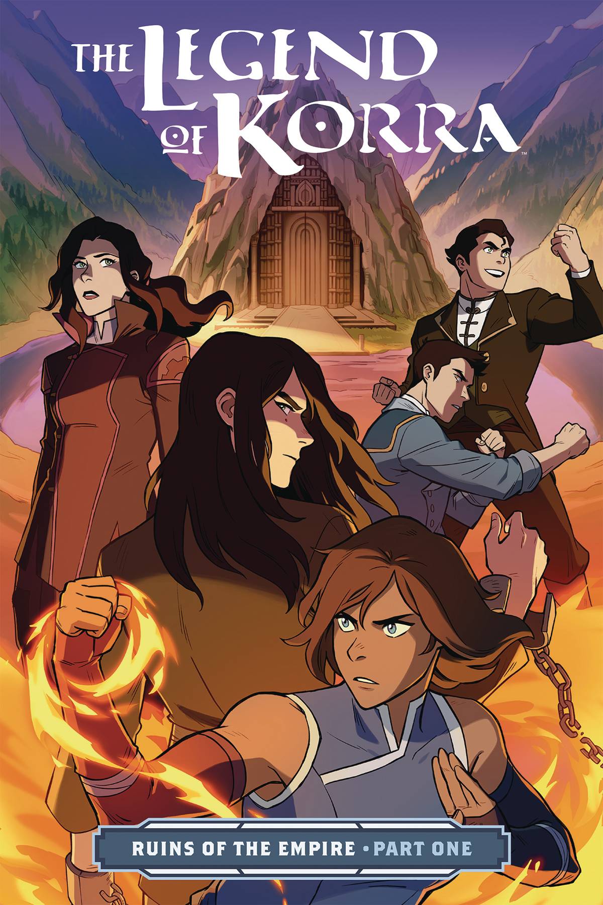(USE AUG229131) LEGEND OF KORRA TP PART 01 RUINS OF EMPIRE (