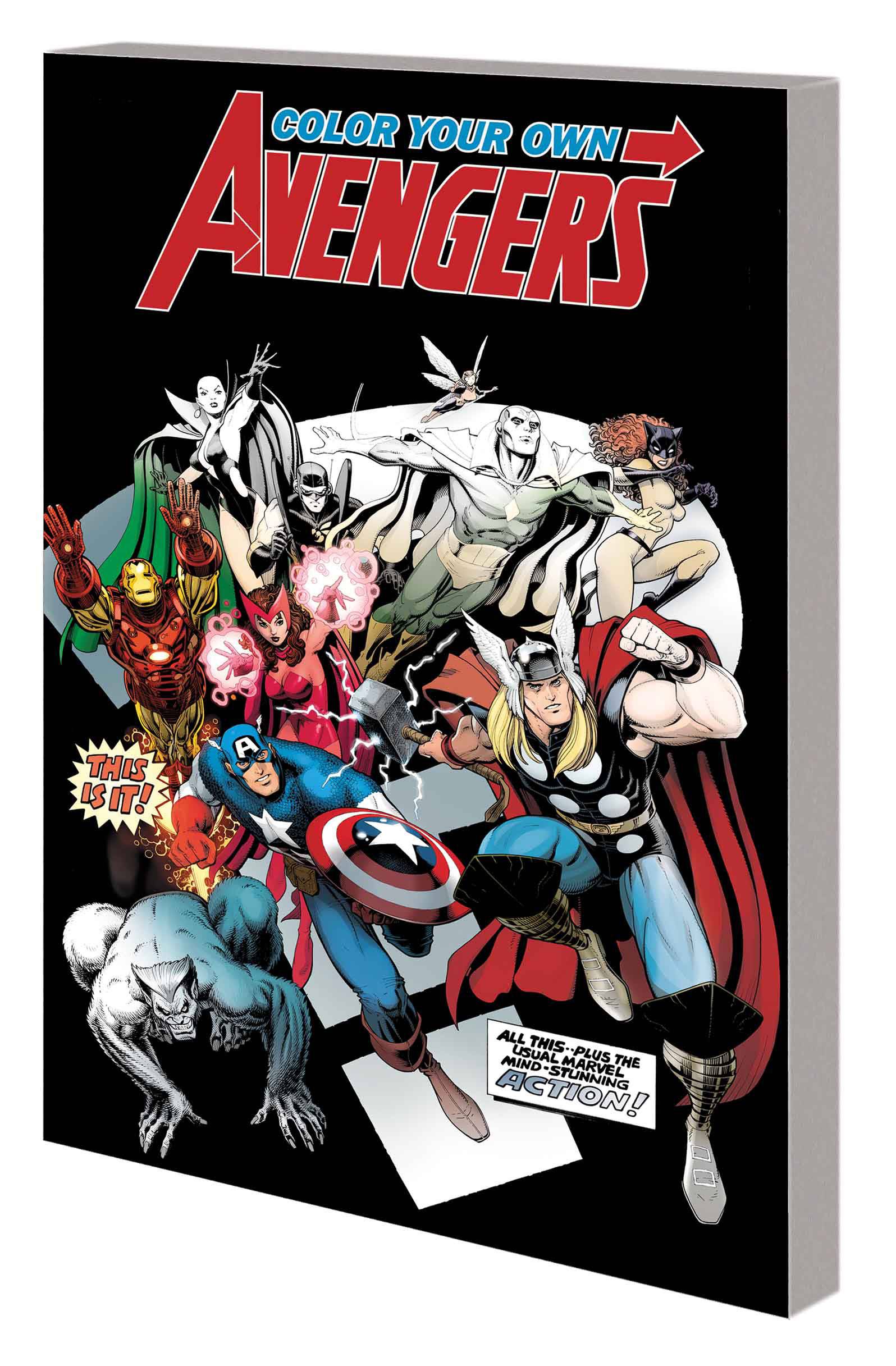 COLOR YOUR OWN AVENGERS 2 TP EARTHS MIGHTIEST HEROES