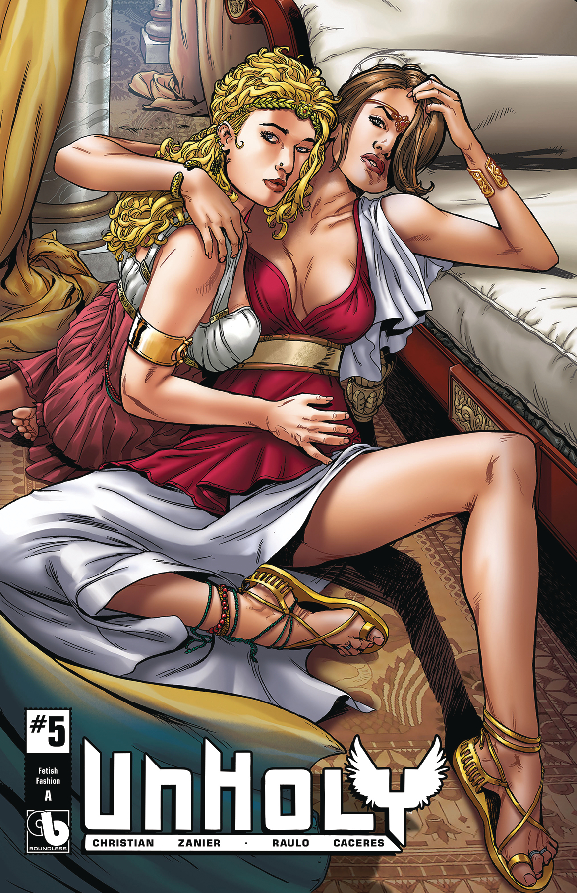 JAN191761 - UNHOLY #5 FETISH FASHION A (MR) - Previews World