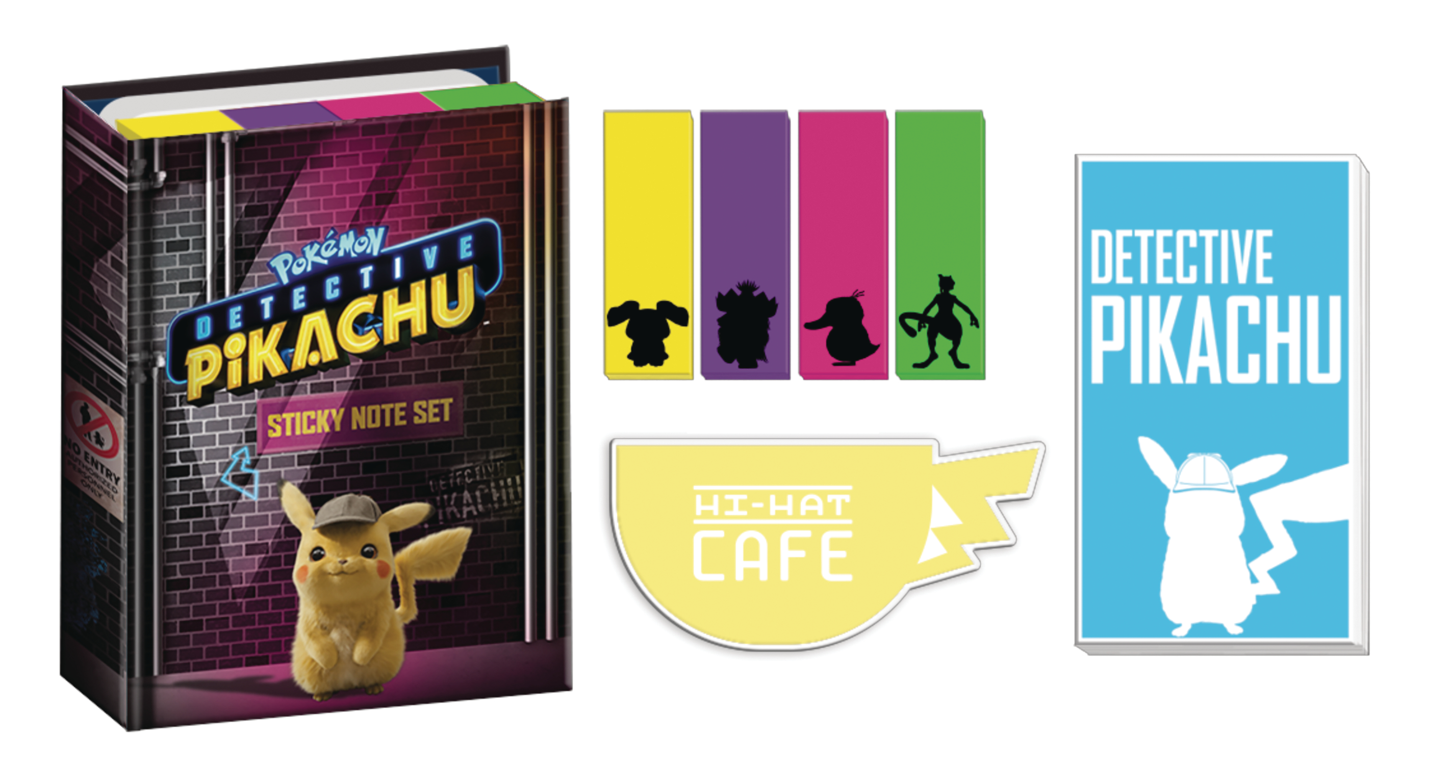 Nov11 Pokemon Detective Pikachu Sticky Note Box Set Previews World