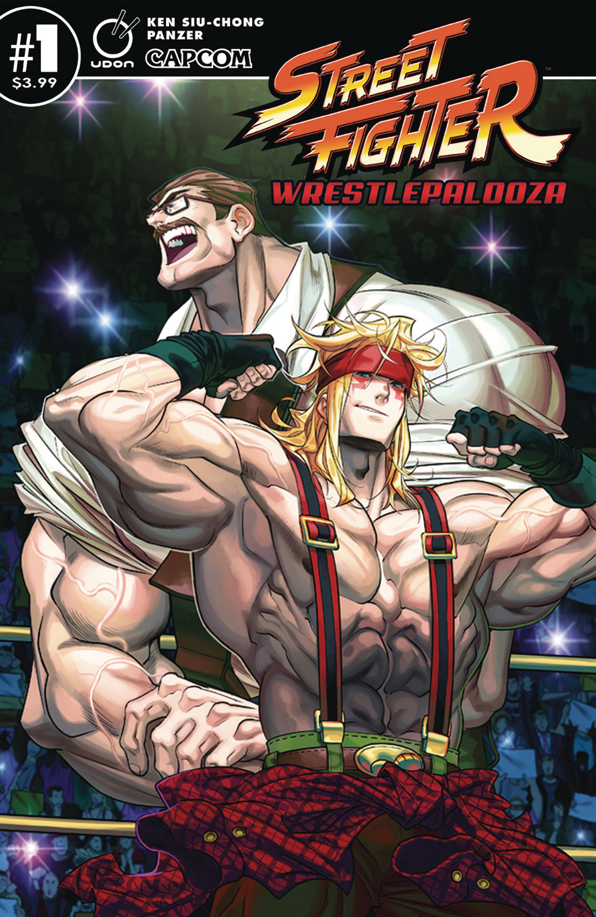 STREET FIGHTER WRESTLEPALOOZA #1 CVR A PANZER