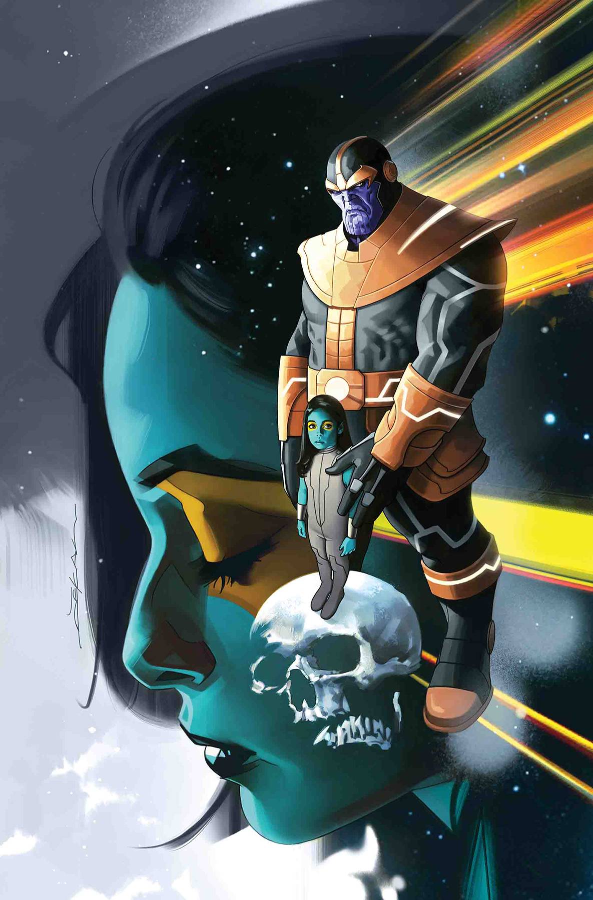 THANOS #1 BY DEKAL POSTER