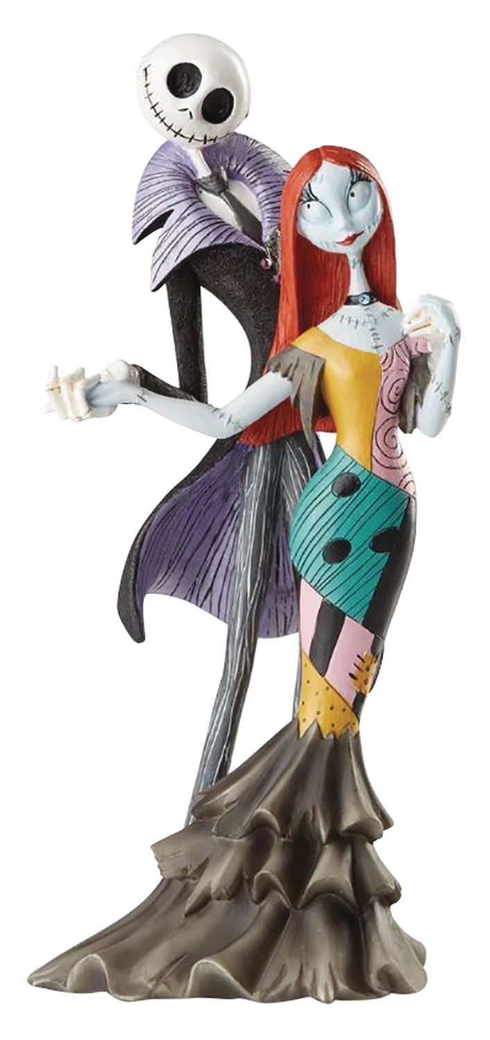 NOV188825 - DISNEY SHOWCASE NBX JACK AND SALLY DELUXE FIGURE
