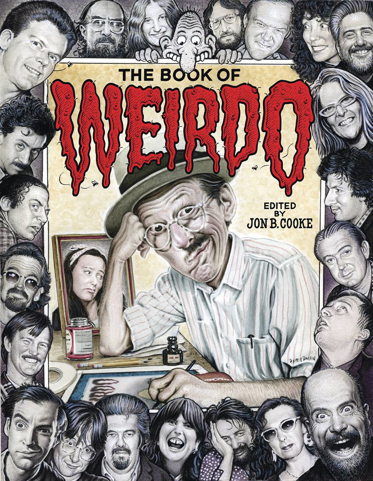 BOOK OF WEIRDO R CRUMB HUMOR COMICS ANTHOLOGY HC (MR)