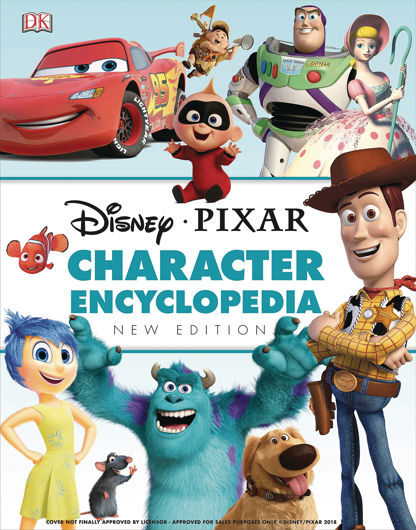 Mar191683 Disney Pixar Character Encyclopedia New Ed Hc Previews World