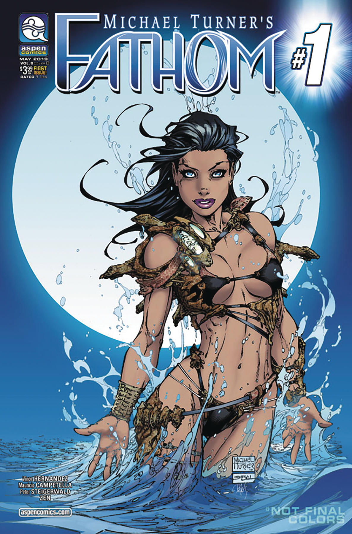 Fathom #8B WIZARD WORLD LOS ANGELS ASPEN COMICS 