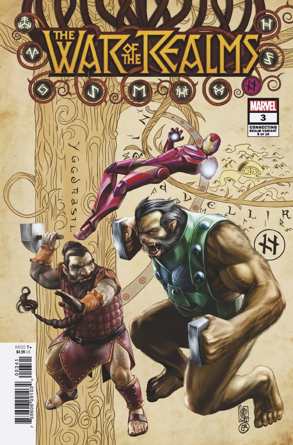 WAR OF REALMS #3 (OF 6) CAMUNCOLI CONNECTING REALM VAR