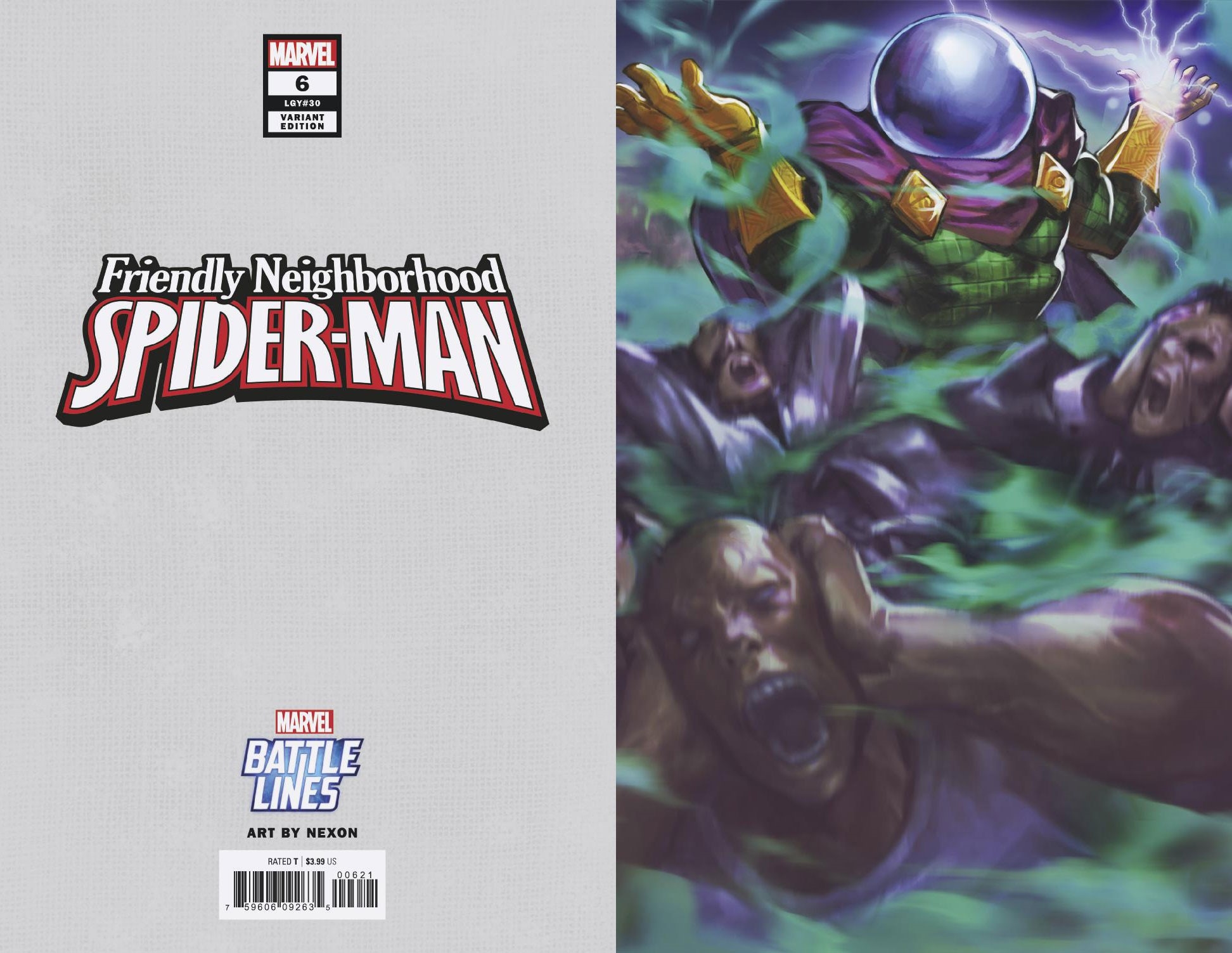 FRIENDLY NEIGHBORHOOD SPIDER-MAN #6 NEXON MARVEL BATTLE LINE