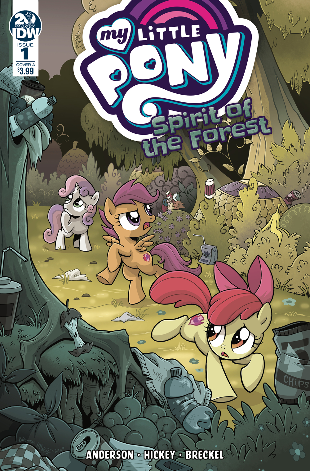 MY LITTLE PONY SPIRIT OF THE FOREST #1 (OF 3) CVR A HICKEY (