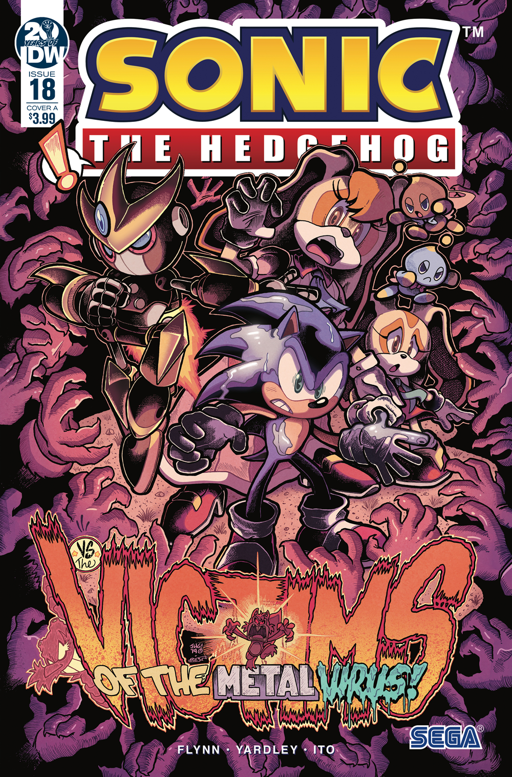 SONIC THE HEDGEHOG #18 CVR A GRAY