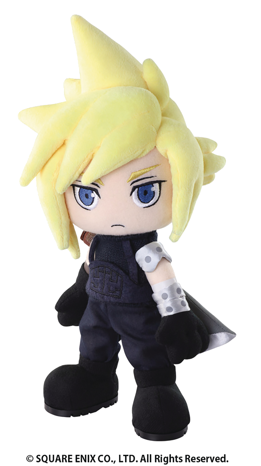 FINAL FANTASY VII CLOUD PLUSH ACTION DOLL