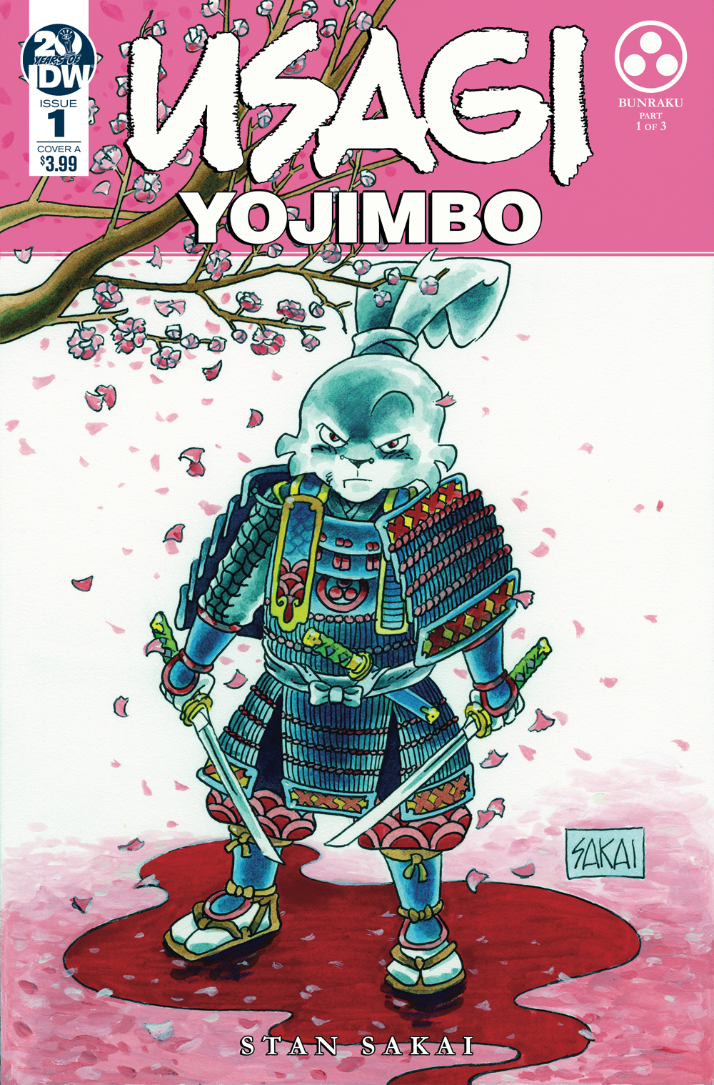 USAGI YOJIMBO #1 CVR A SAKAI