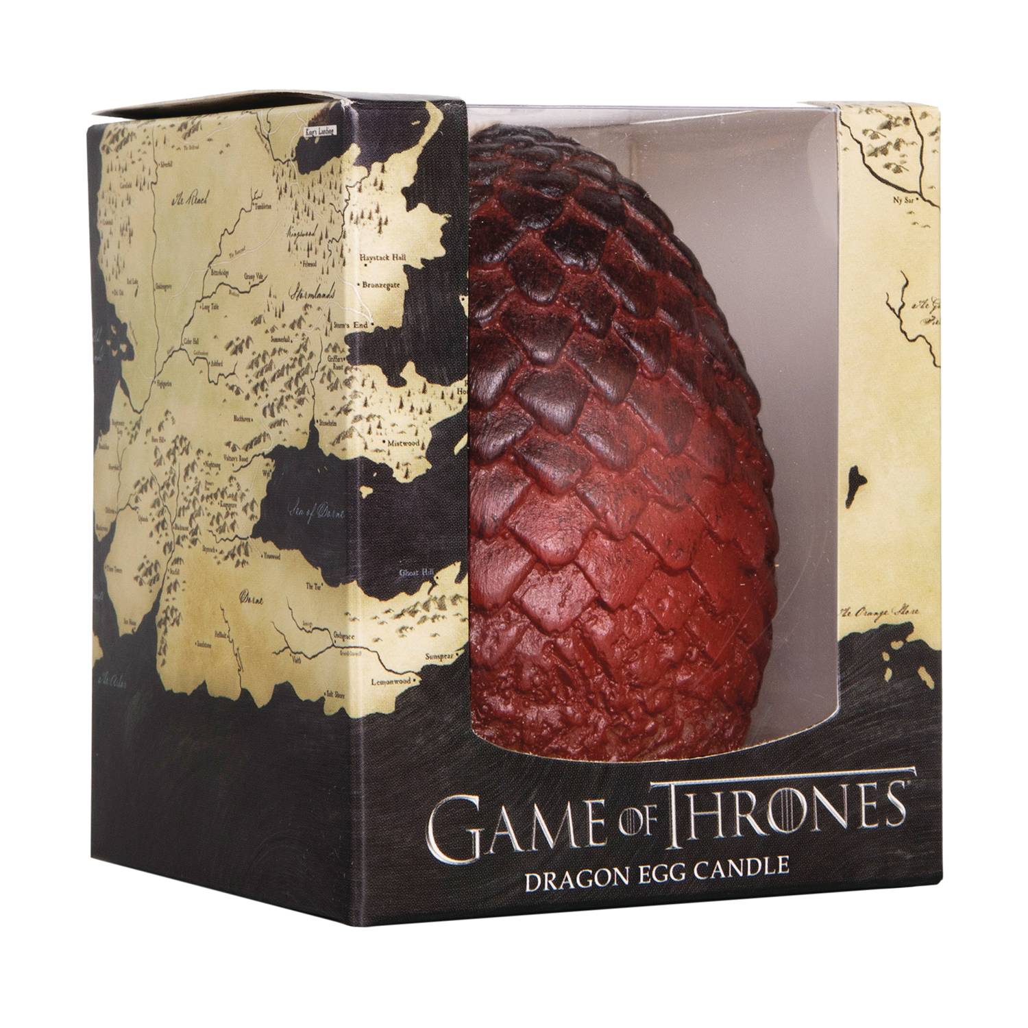 JAN198911 GAME OF THRONES SCULPTED DRAGON RED EGG CANDLE Previews World