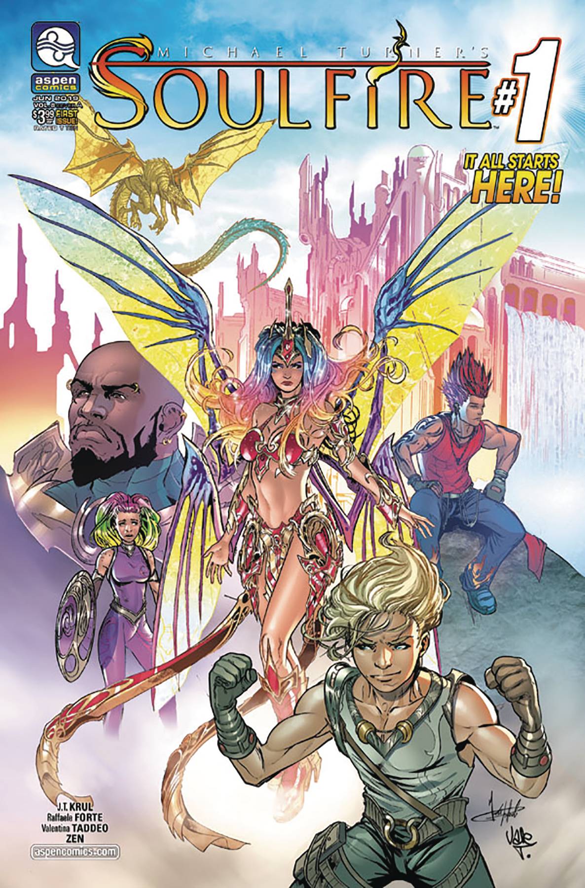 SOULFIRE VOL 8 #1 CVR A FORTE