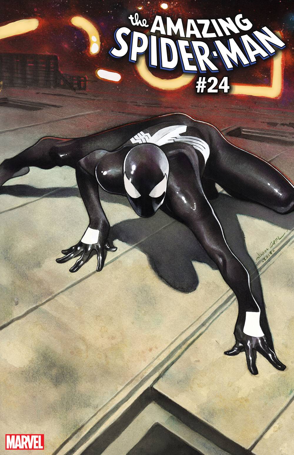 AMAZING SPIDER-MAN #24 COIPEL SPIDER-MAN SYMBIOTE SUIT VAR