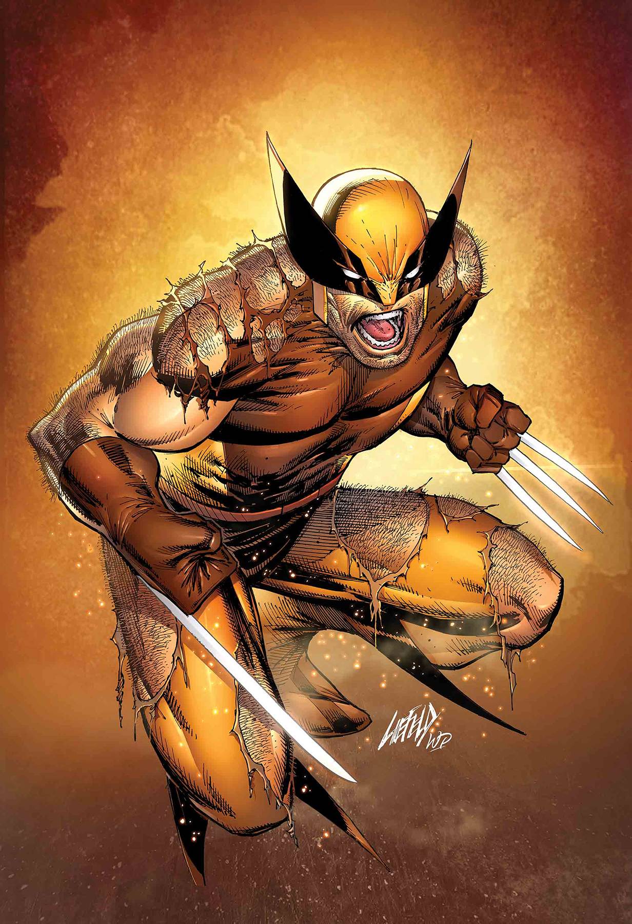 WOLVERINE EXIT WOUNDS #1 LIEFELD VAR