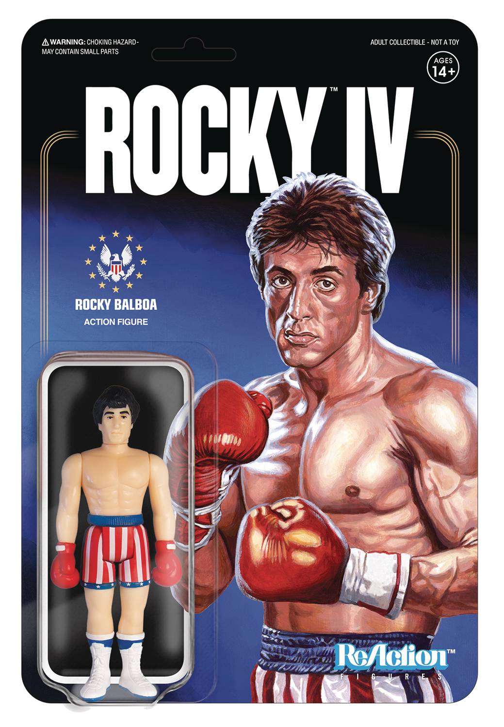 JAN199326 - ROCKY ROCKY BALBOA REACTION FIGURE - Previews World