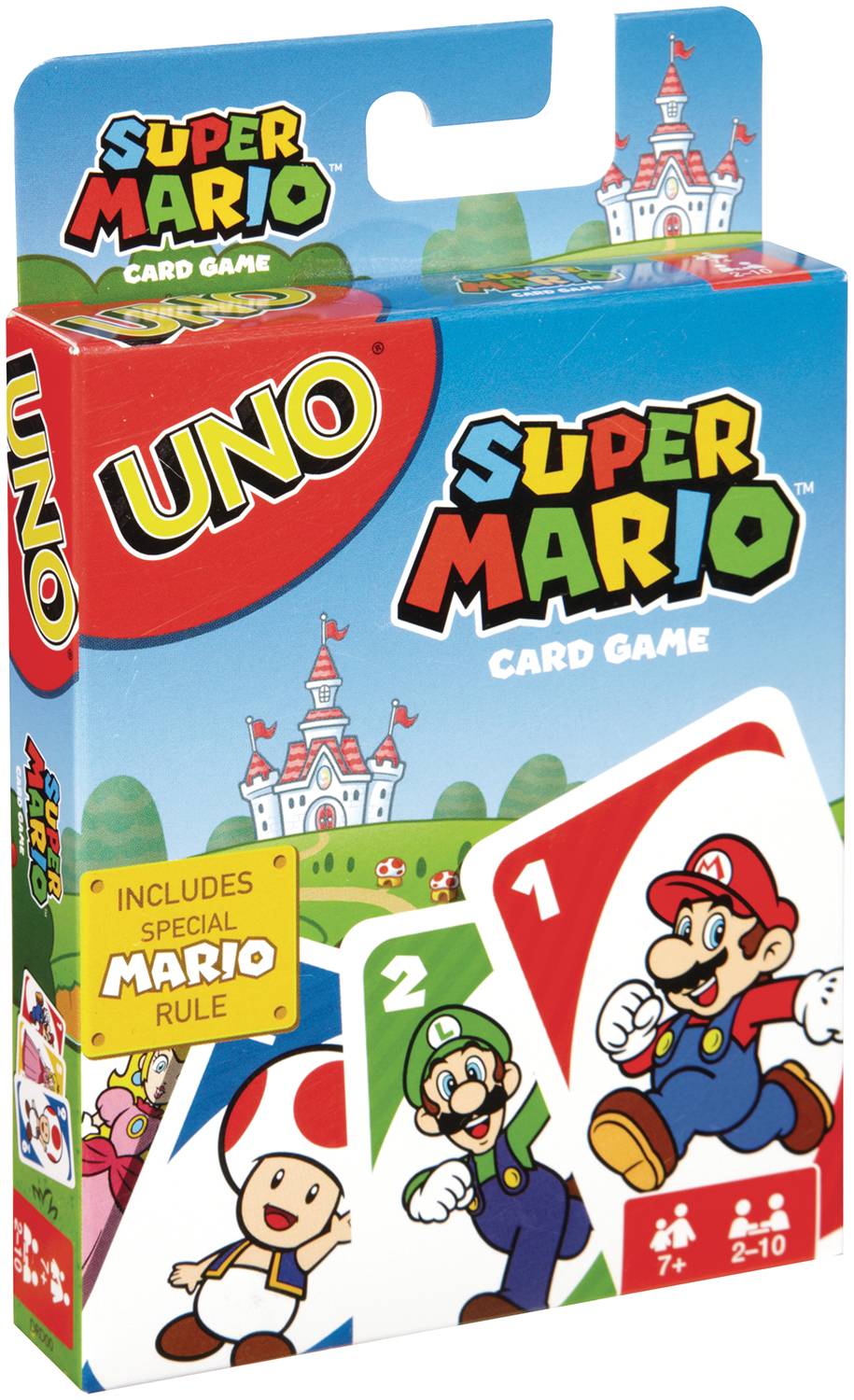 Uno Super Mario You Super Mario Bros And A Game Of Uno Mattel