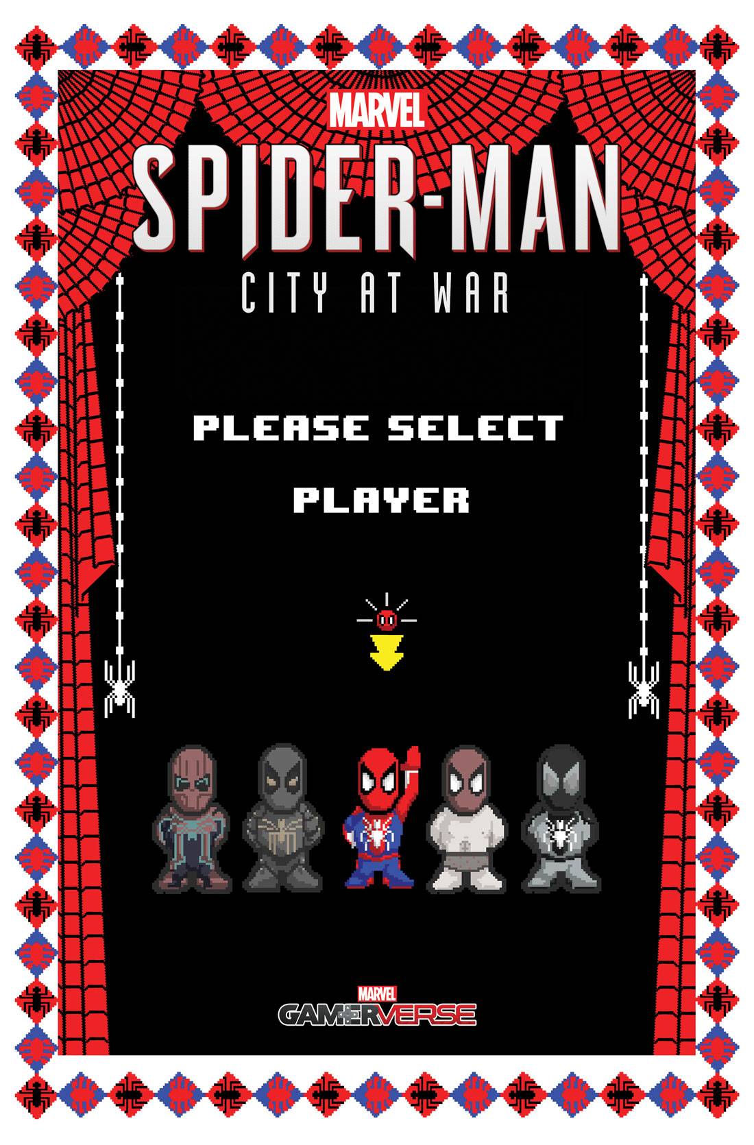 SPIDER-MAN CITY AT WAR #5 (OF 6) WAITE 8-BIT VAR
