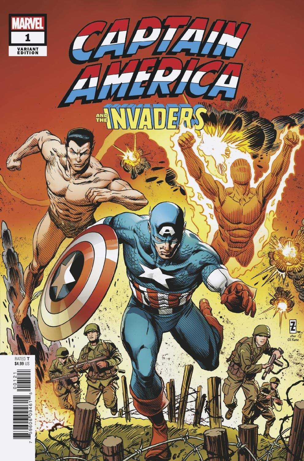 Captain America and Invaders Bahamas Triangle #1 Marvel NM Comics Book 