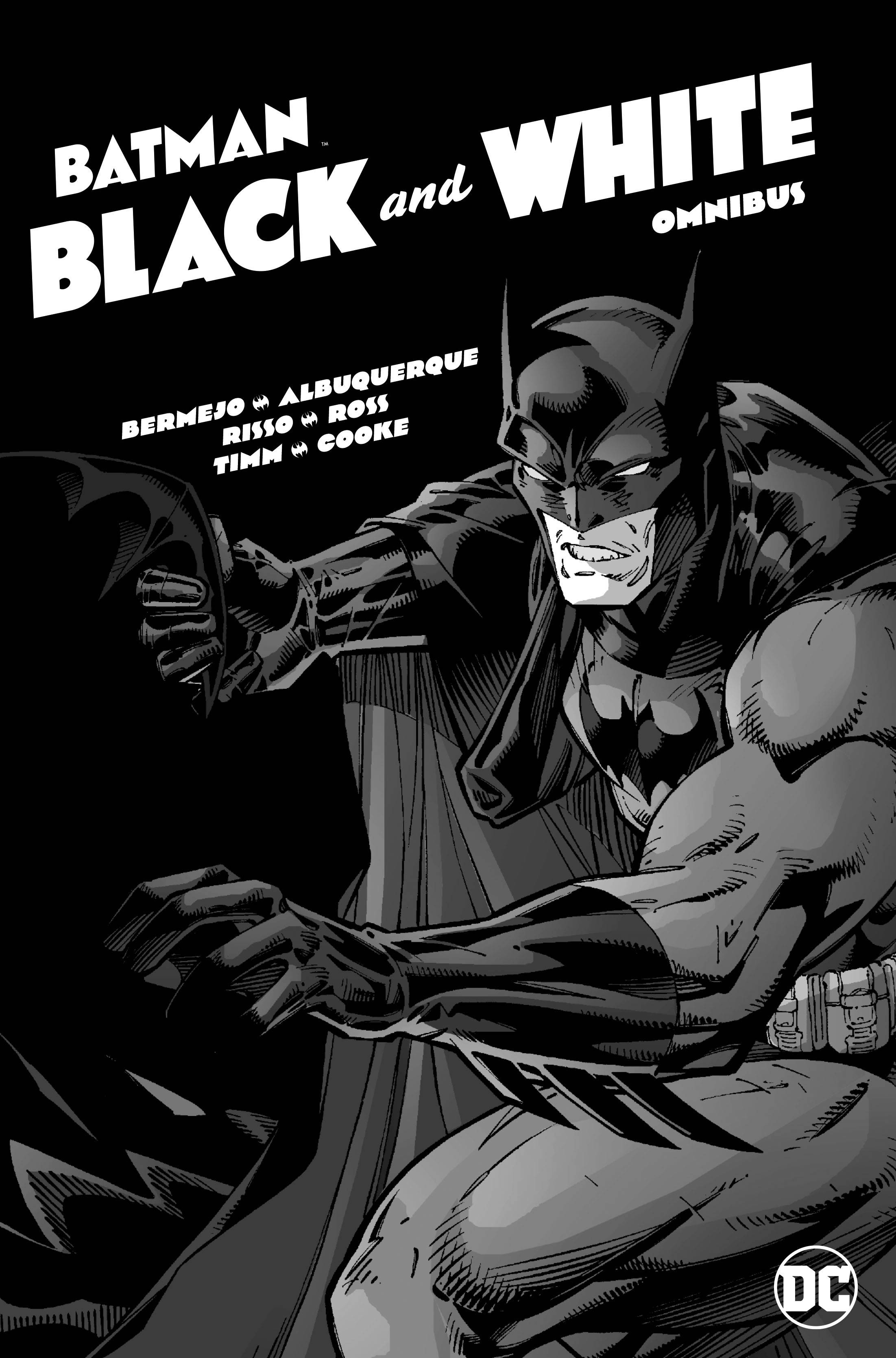 BATMAN BLACK & WHITE OMNIBUS HC