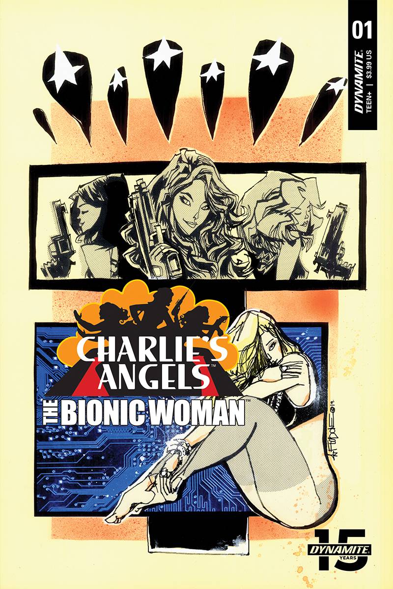 CHARLIES ANGELS VS BIONIC WOMAN #1 CVR B MAHFOOD