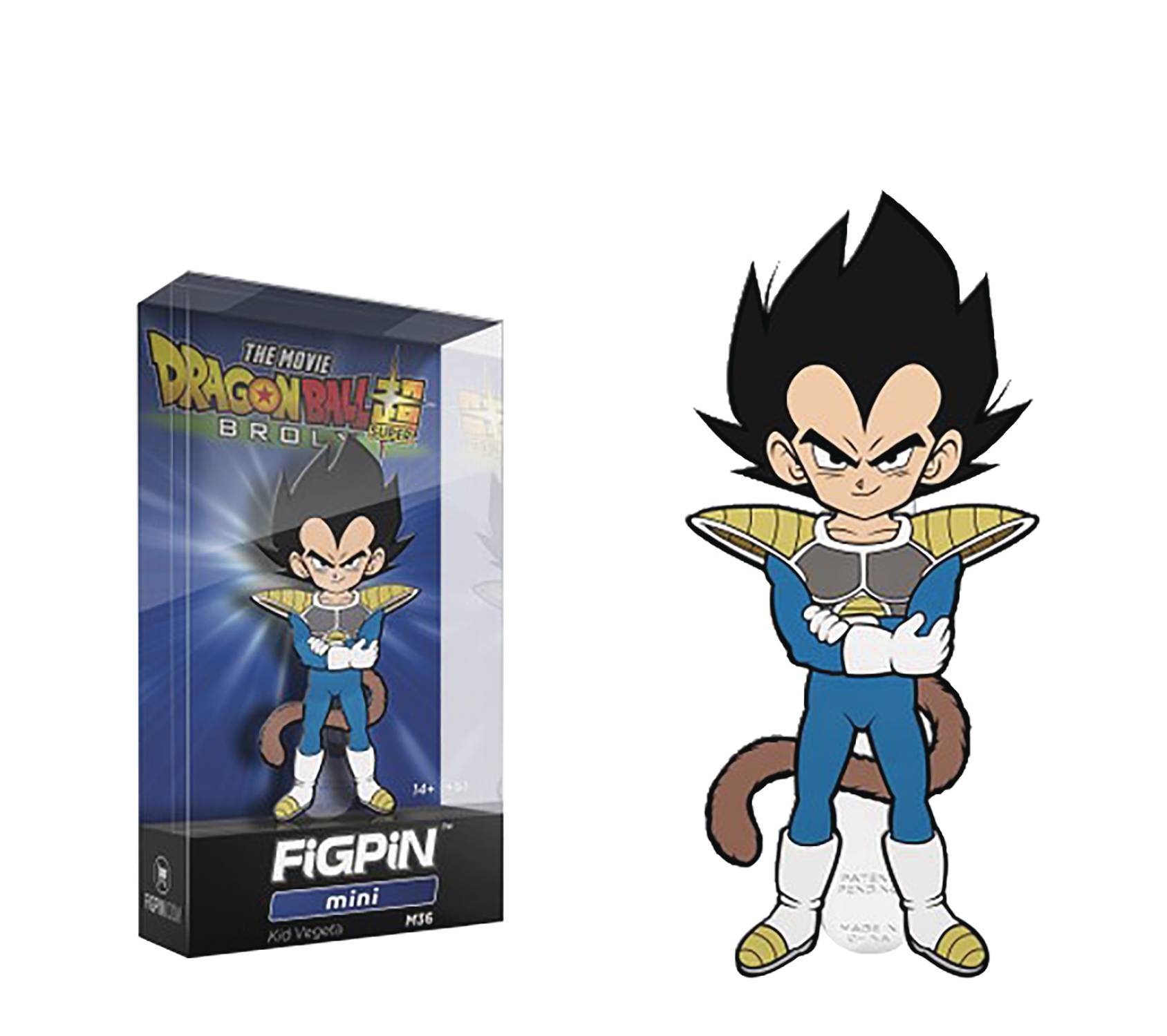 Vegeta Kid Saiyan (DBS Broly Movie) Sticker – King of the Pin