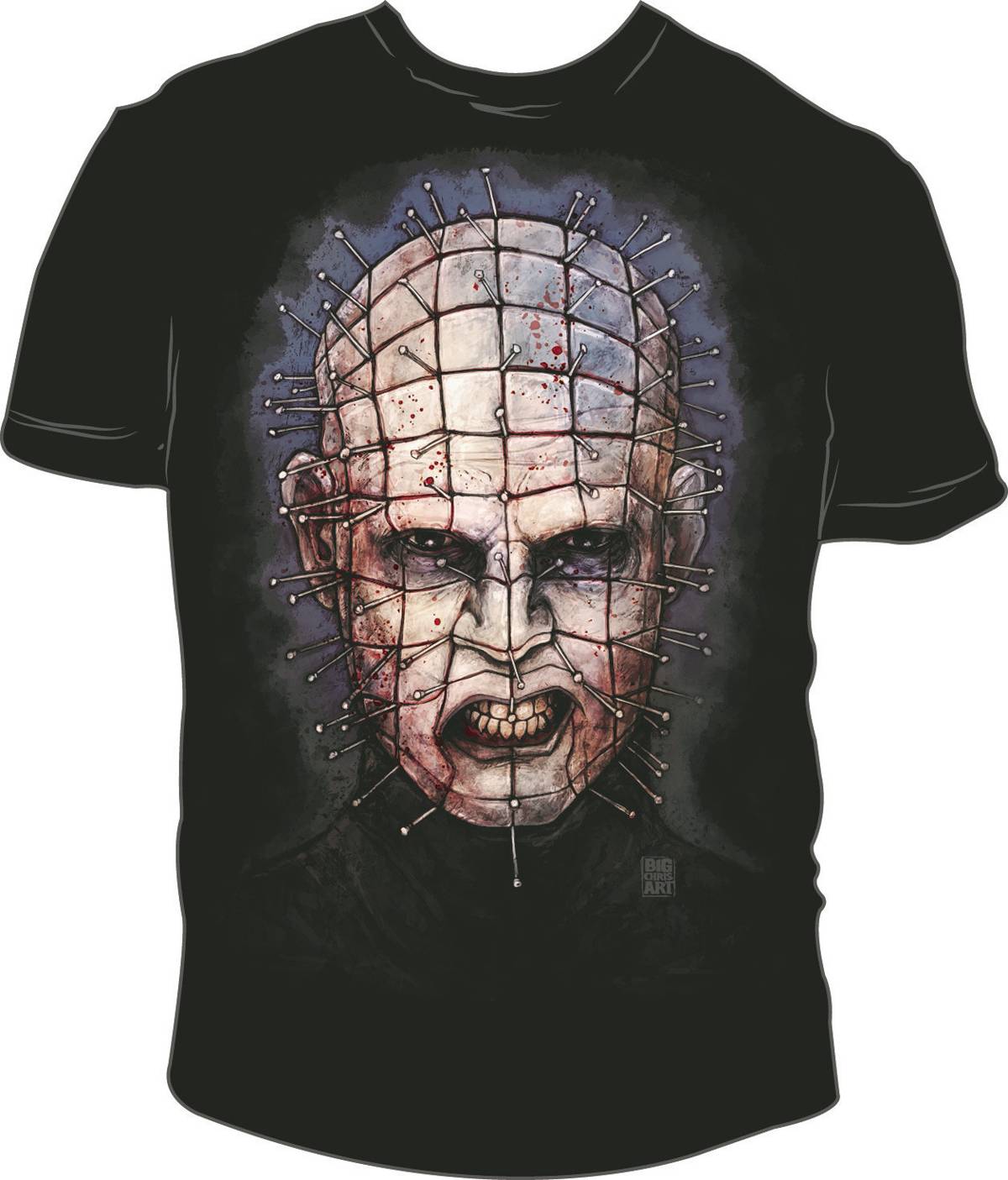 HELLRAISER PINHEAD BLACK T/S LG