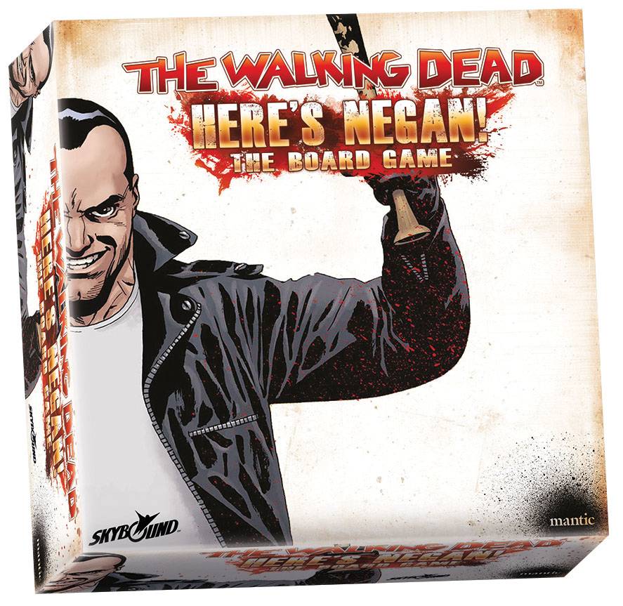 WALKING DEAD HERES NEGAN BOARD GAME