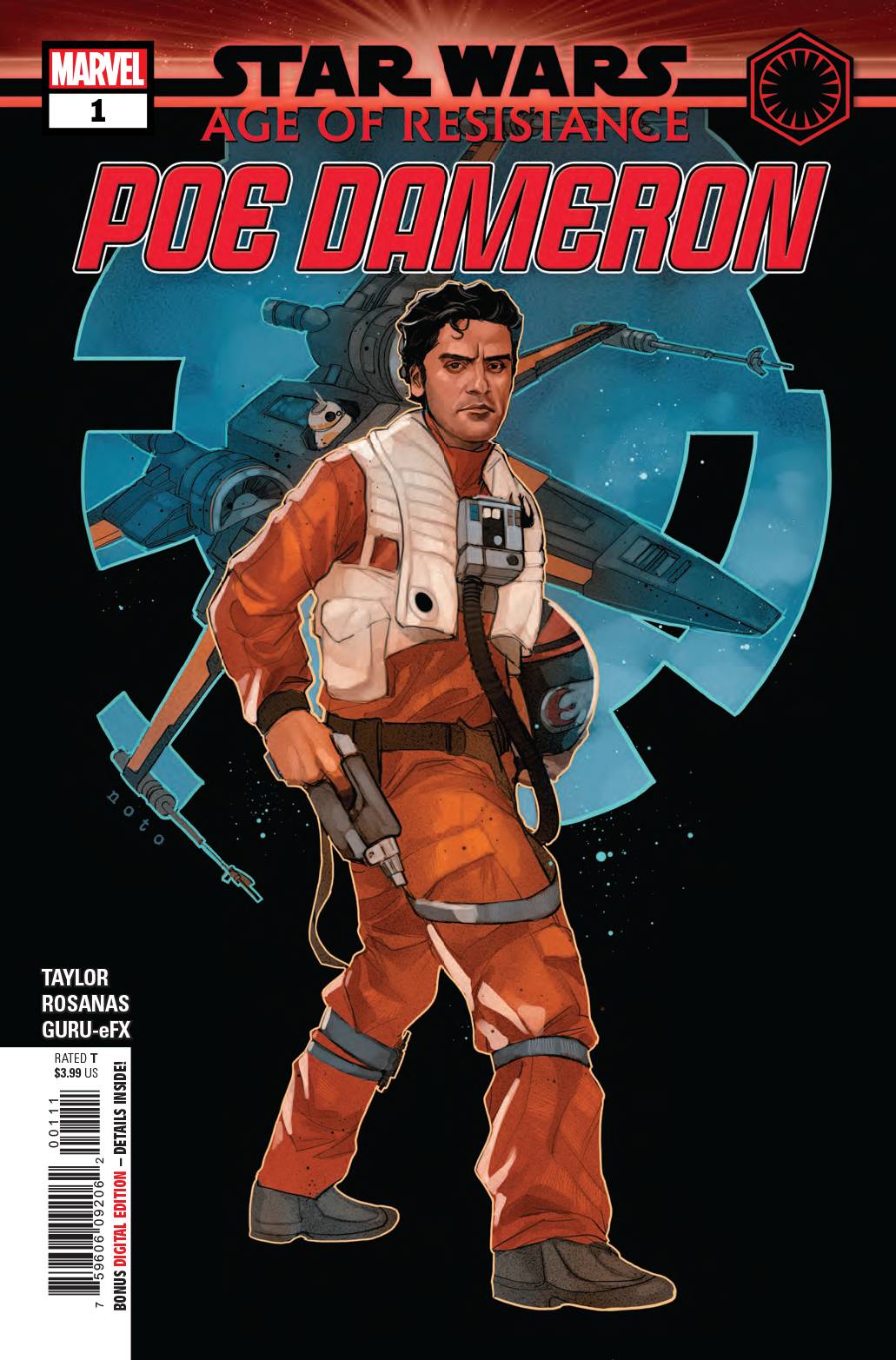 Marvel Comics Modern Reboot 1st print! Star Wars Poe Dameron #1