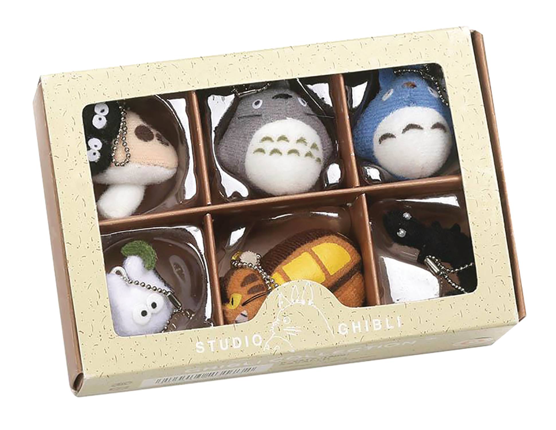 MAR198819 - STUDIO GHIBLI COLLECTOR PLUSH KEYCHAIN BOX SERIES 2 SET