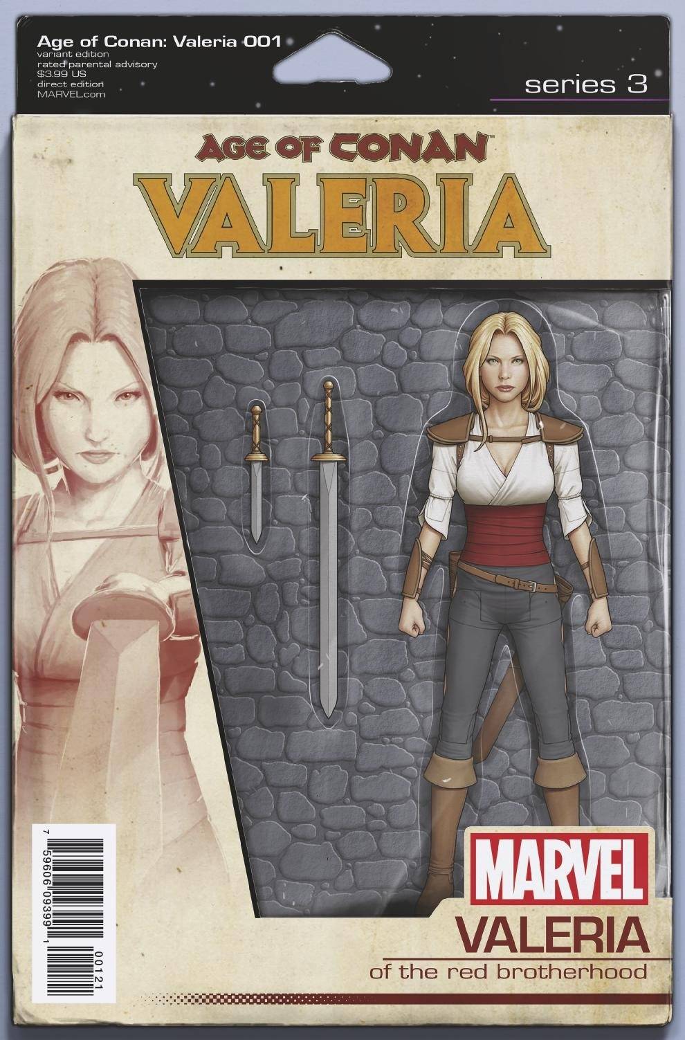 AGE OF CONAN VALERIA #1 (OF 5) CHRISTOPHER ACTION FIGURE VAR