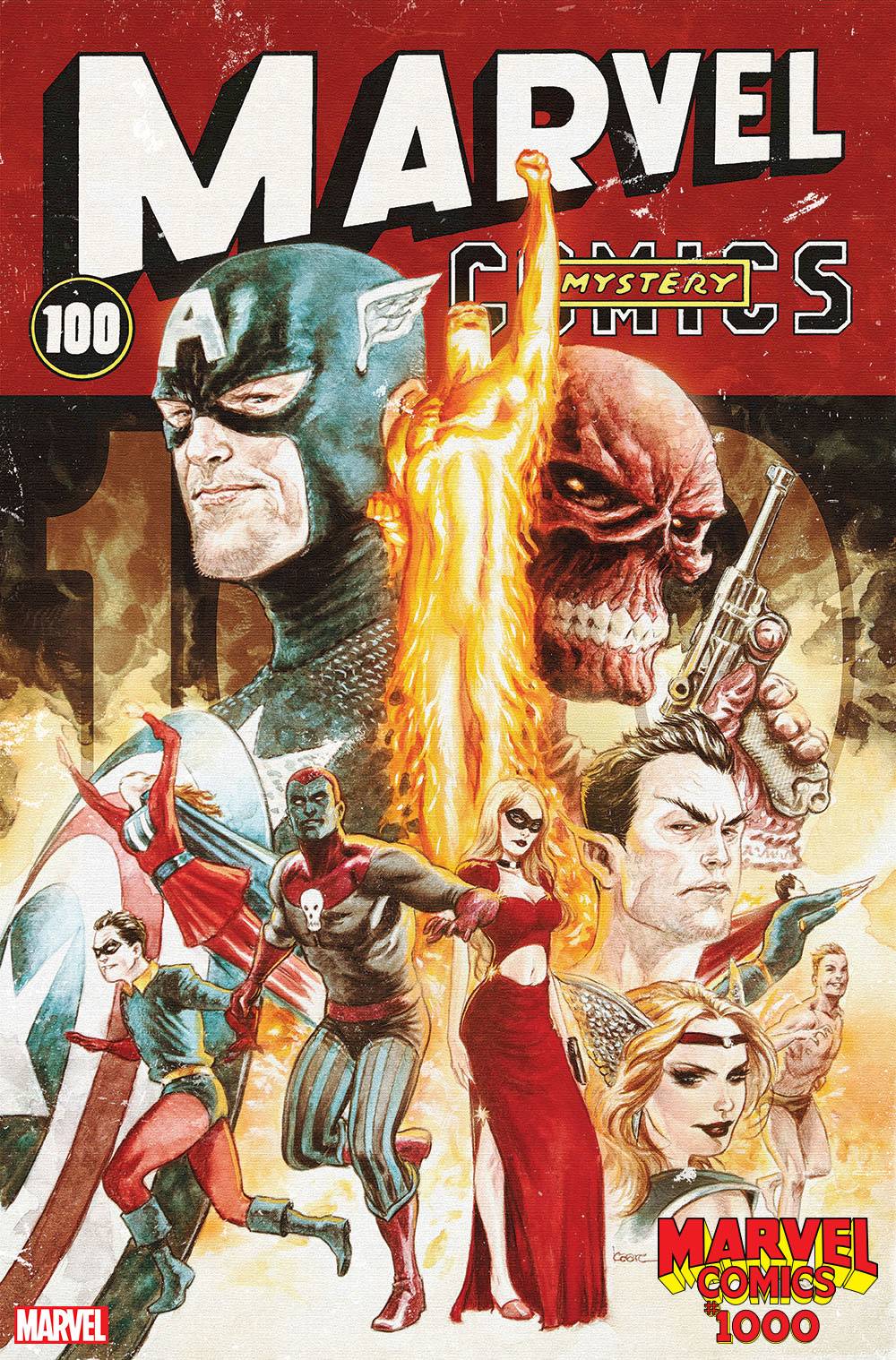 MARVEL COMICS #1000 ANDREWS DECADE VAR