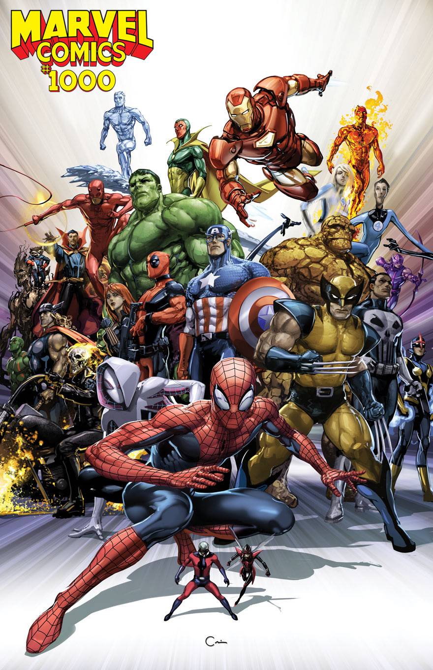 MARVEL COMICS #1000 CRAIN VAR