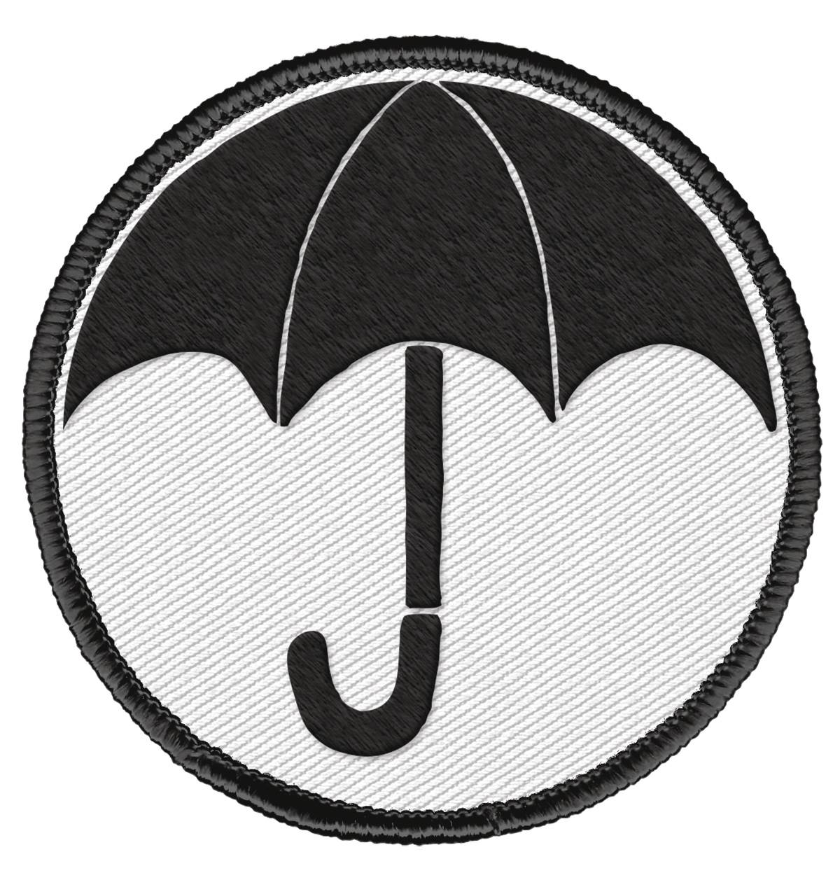 UMBRELLA ACADEMY PATCH UMBRELLA LOGO