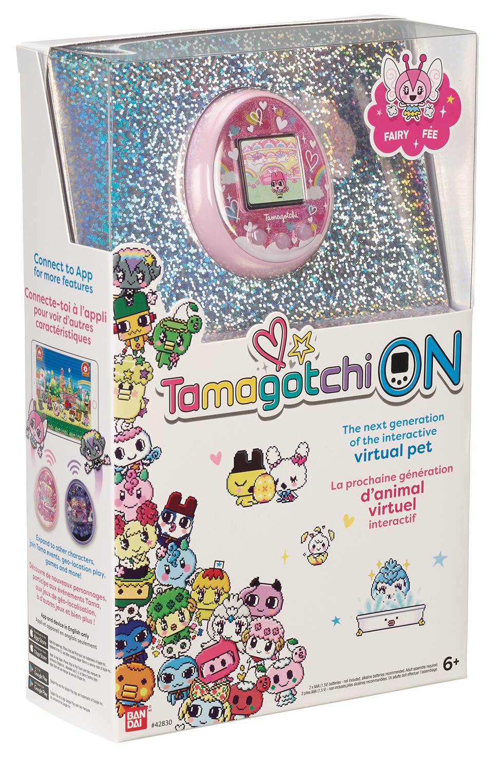 MAR198880 TAMAGOTCHI ON FAIRY PINK VIRTUAL PET Previews World