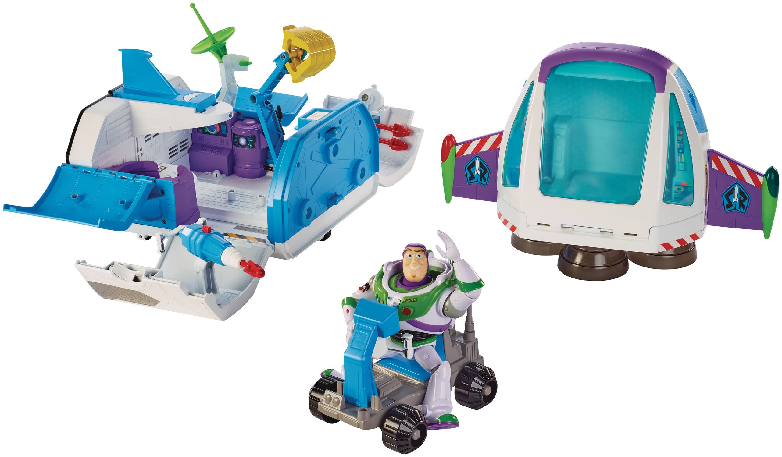 Buzz Lightyear Of Star Command Space Cycle Figure Pix - vrogue.co