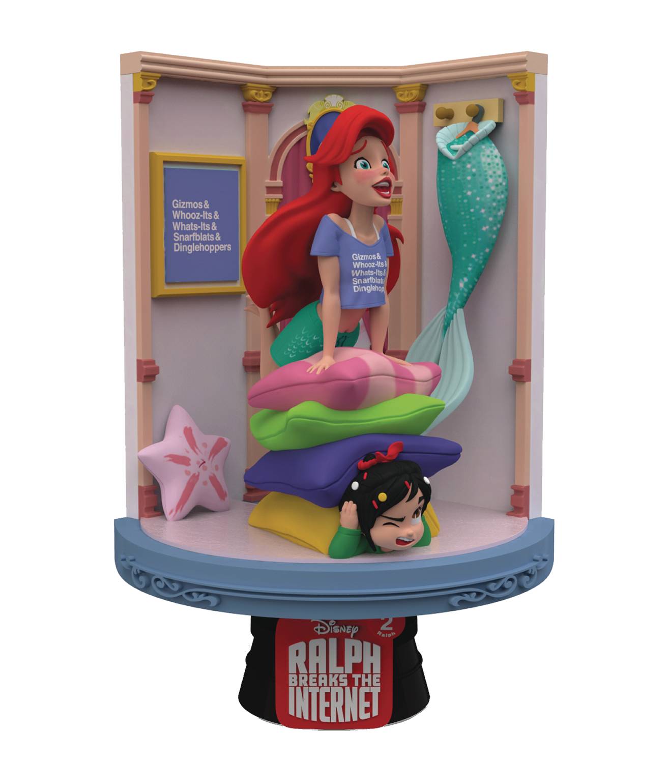 WRECK-IT RALPH 2 DS-023 ARIEL D-STAGE SERIES PX 6IN STATUE (