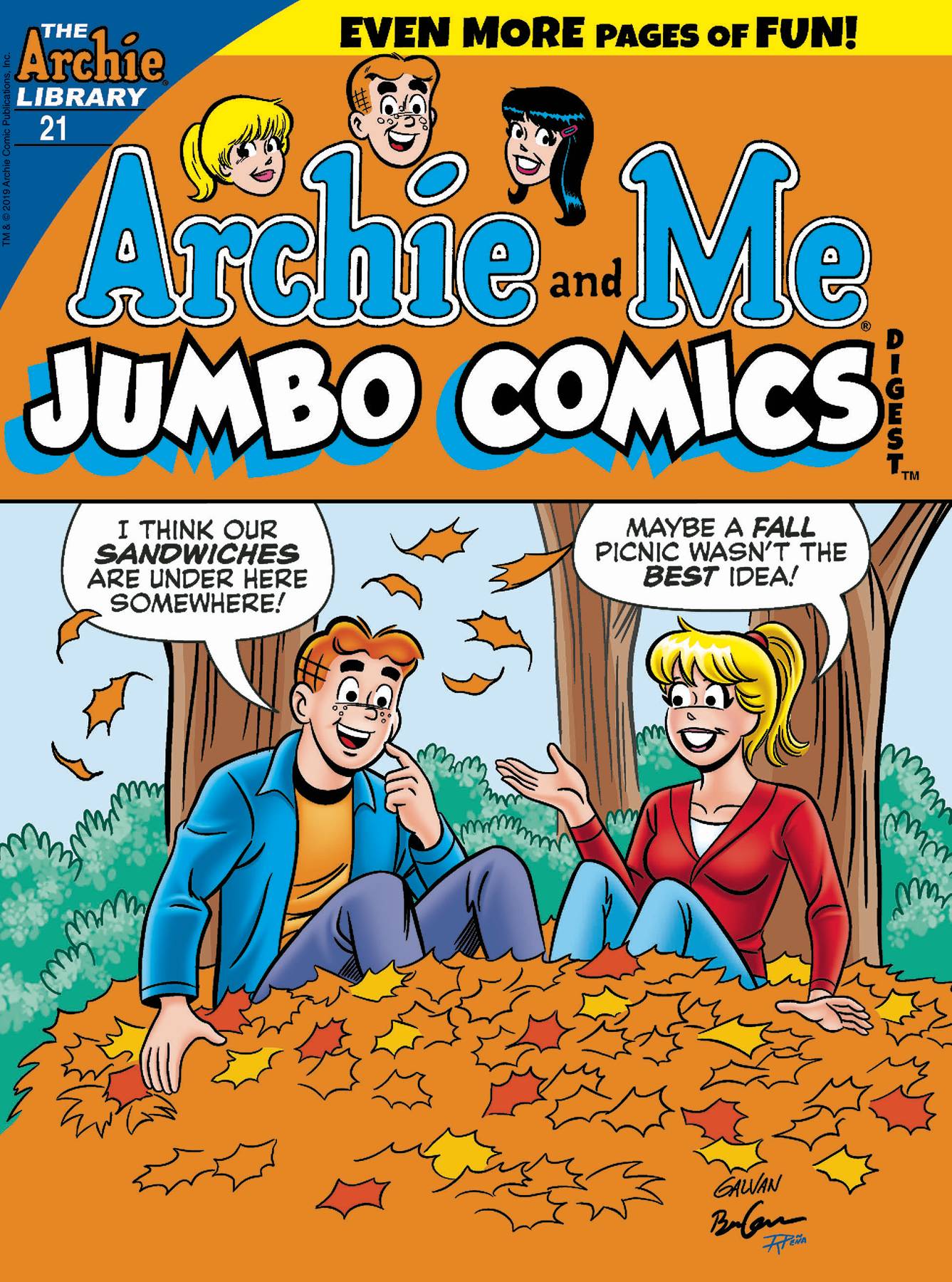 ARCHIE AND ME JUMBO COMICS DIGEST #21