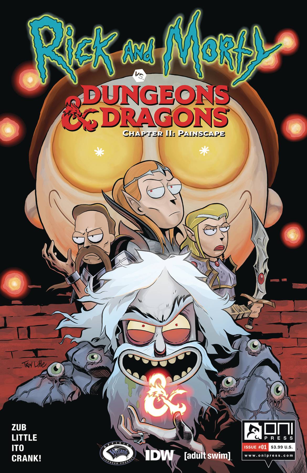 RICK & MORTY VS D&D II PAINSCAPE #1 CVR A ITO (MR)