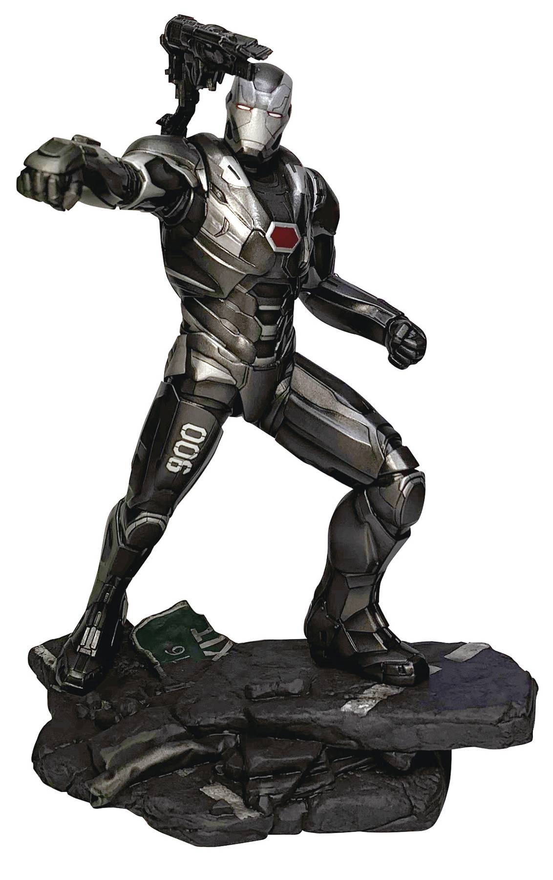 MARVEL GALLERY AVENGERS ENDGAME WAR MACHINE PVC STATUE