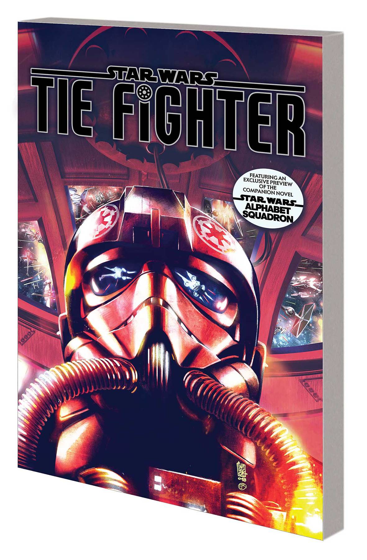 THE TIE-FIGHTER #1 STAR WARS GIUSEPPE CAMUNCOLI MAIN COVER MARVEL/2019 