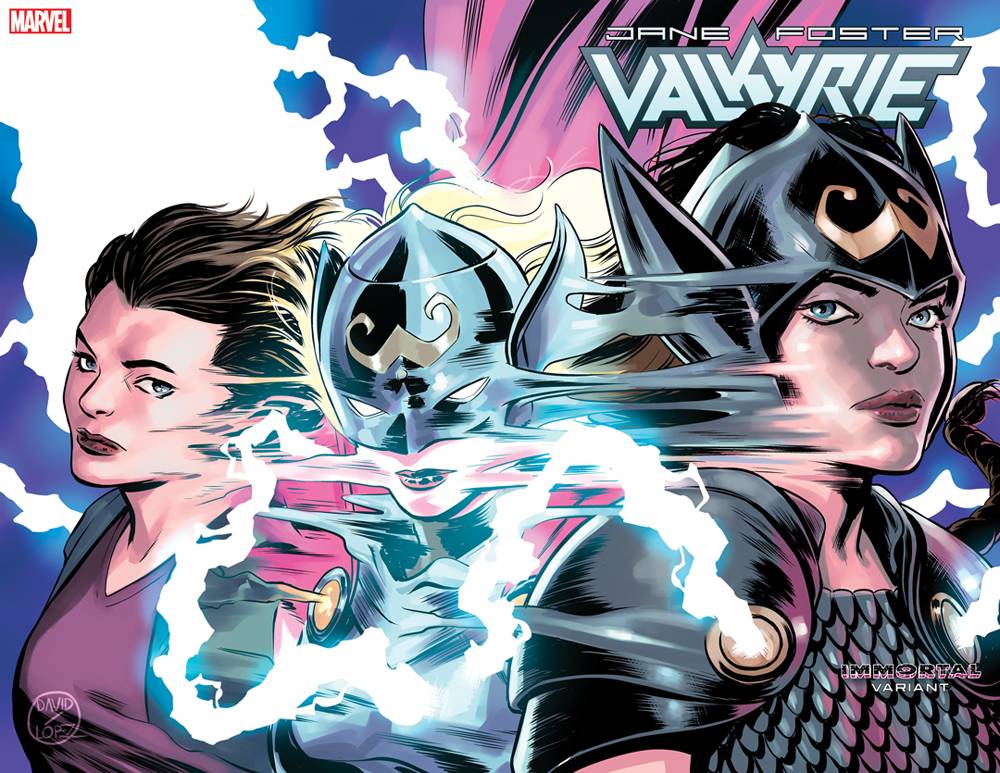 VALKYRIE JANE FOSTER #3 LOPEZ IMMORTAL WRAPAROUND VAR